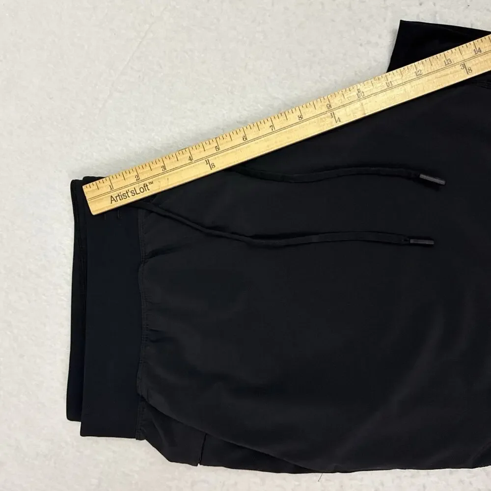 Lululemon T.H.E. Shorts Mens XXL Black Lined Training Running Athletic Workout